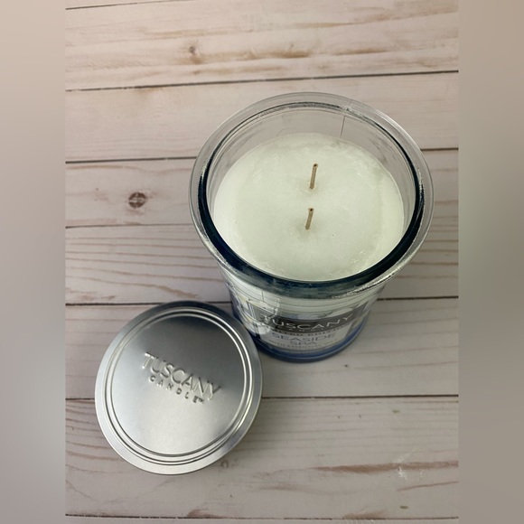 TUSCANY Jar Candle Seaside Spa 18 OZ Limited Edition Sugared Sea Salt - Picture 4 of 4